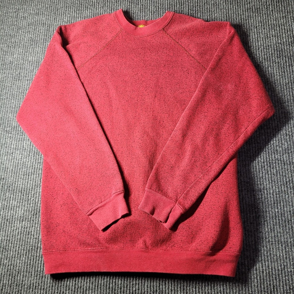 Sweats Appeal Sweatshirt By Tultex 2XL Vintage 80s Red Made In USA Blank